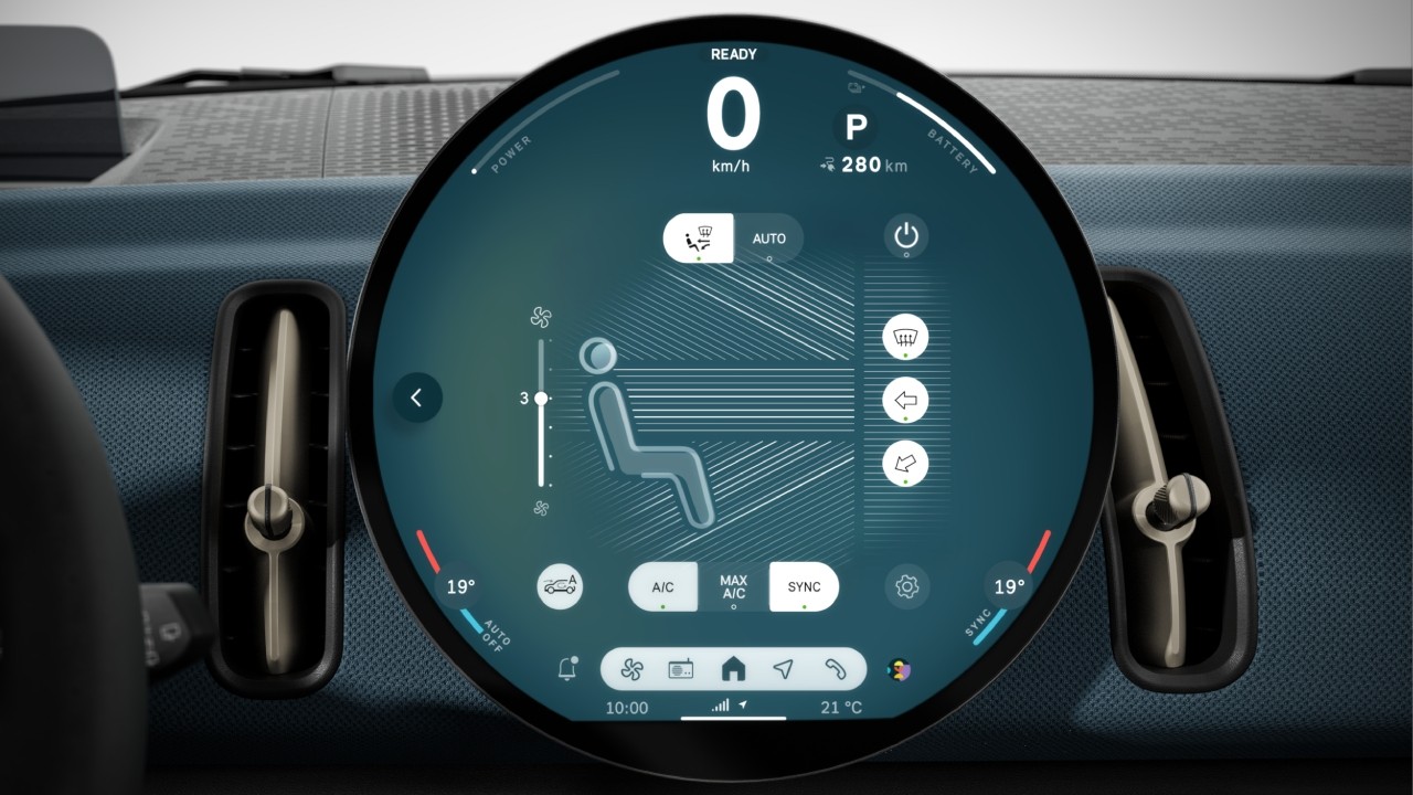 Activa el sistema de ventilación con la MINI App